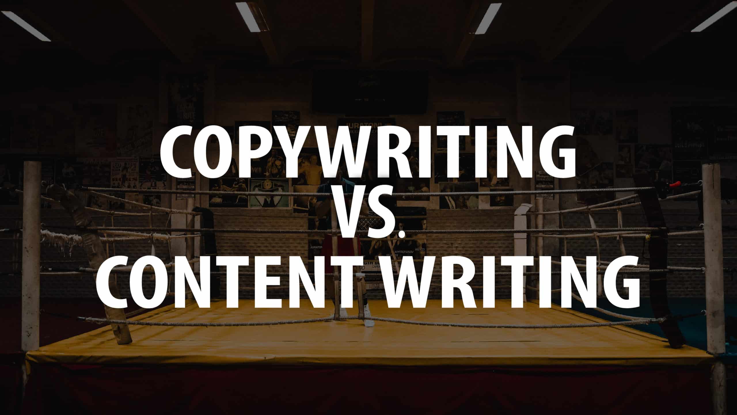 Read more about the article Copywriting & Content Writing: Same-same, yet very different?